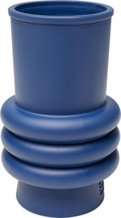Vaza Gina Trible albastru 17cm – imagine-1.