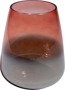 Piros Glow Váza 23cm – kép-1.