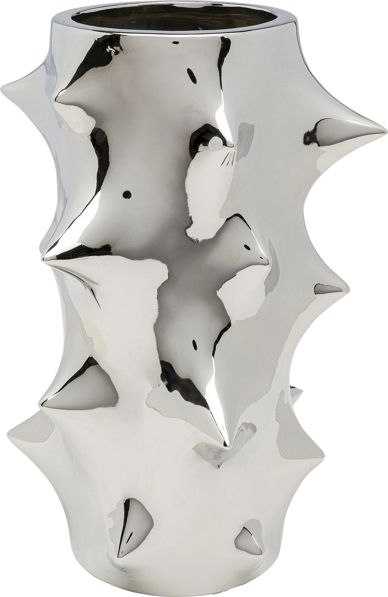 Ваза Pointy Silver 30cm – изображение-1.