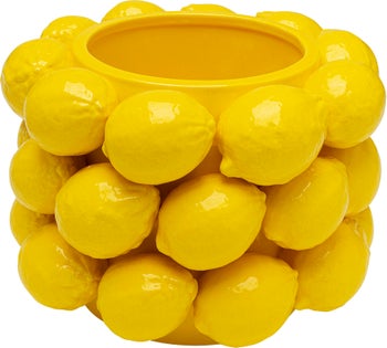 produkt: Vas Lemon Juice - Citroner, Gul, 19cm.