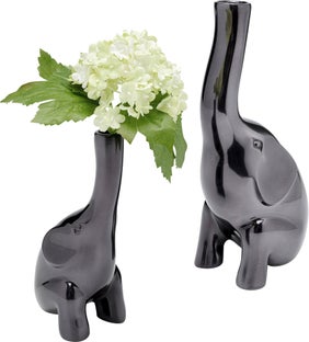 Деко ваза Buddy Anthracite (2/Set) – изображение-1.