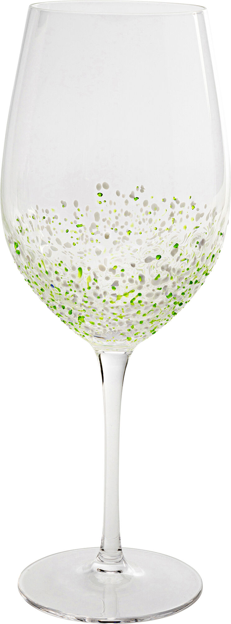 Čaša za vino Confetti Green 24 cm – slika-1.