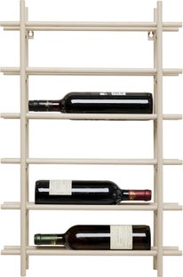 Regał na wino Cape Town greige 45x68cm – obraz-1