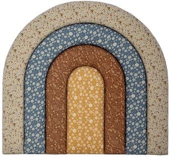 Wezgłowie do łóżka dziecięcego kolorowe 100x91 cm – obraz-1