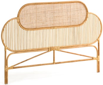 Wezgłowie rattanowe naturalne 170x120 cm – obraz-1