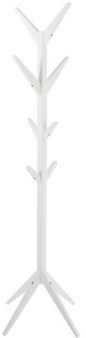 Wieszak stojący biały z nowoczesnym stylem i funkcjonalnością – grafika-1.