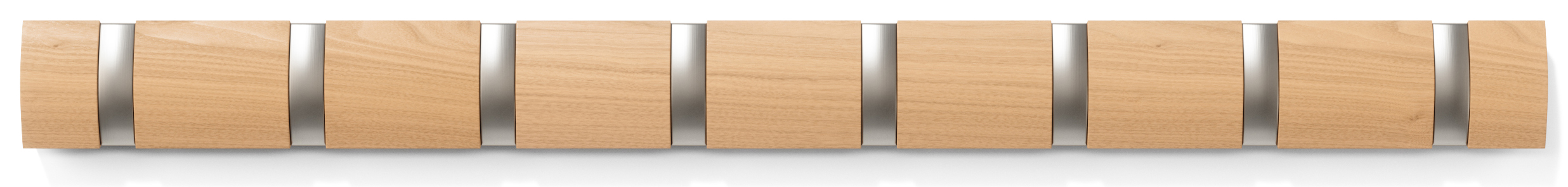 Wieszak ścienny drewno 81x7 cm – obraz-1