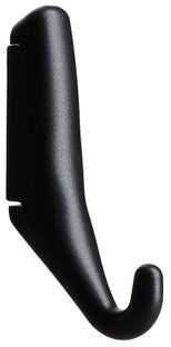 Wieszak czarny pojedynczy  10x2 cm – obraz-1