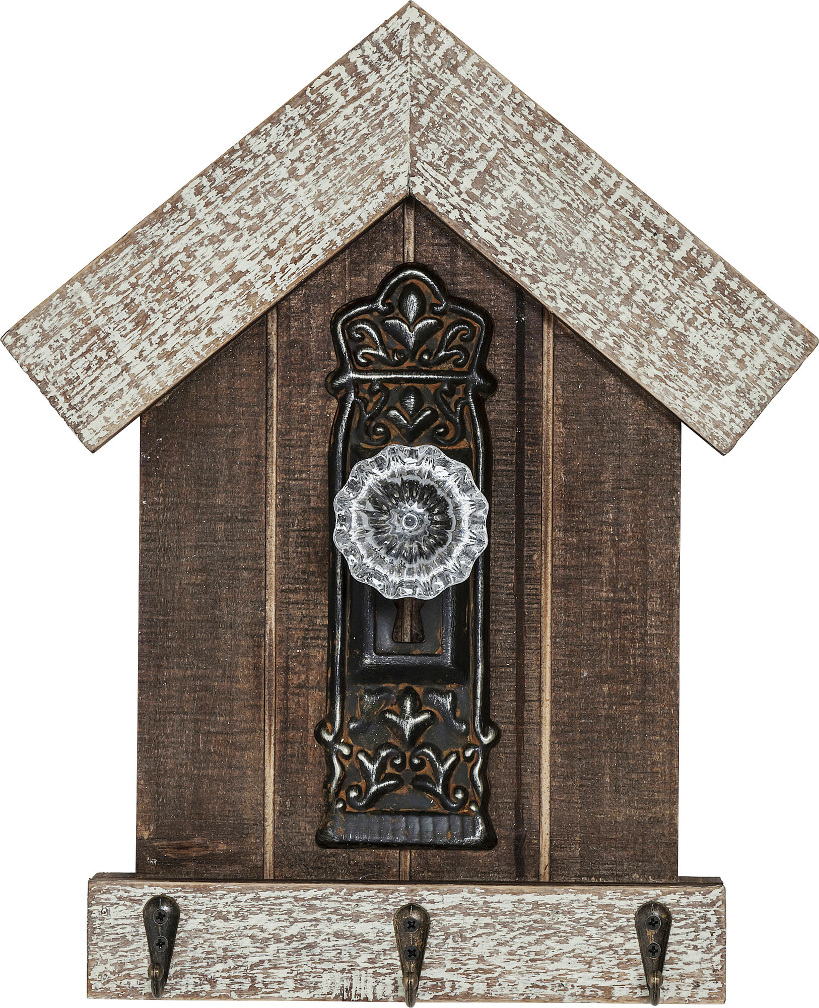 Wieszak Lodge 27x33 cm brązowy – obraz-1