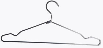 Wieszak na ubrania Hanger czarny – obraz-1