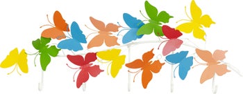 Wieszak ścienny metalowy 79x31 cm – obraz-1