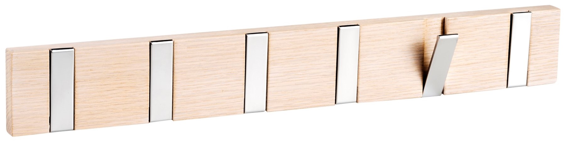Wieszak ścienny drewno 50x7 cm – obraz-1