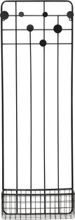 Perchero pared Derry negro 41cm – Imagen-1.