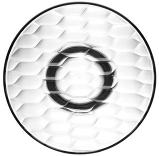 Wieszak ścienny Jellies Ø19 cm kryształowy Outlet – obraz-1