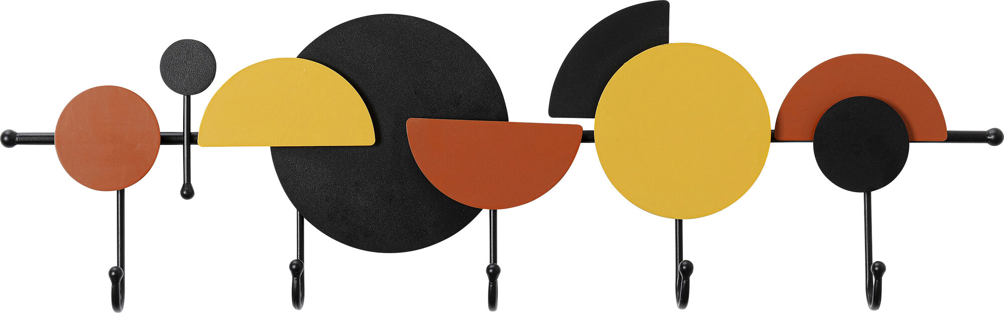 Perchero pared Semicircles Colore 80cm – Imagen-1.