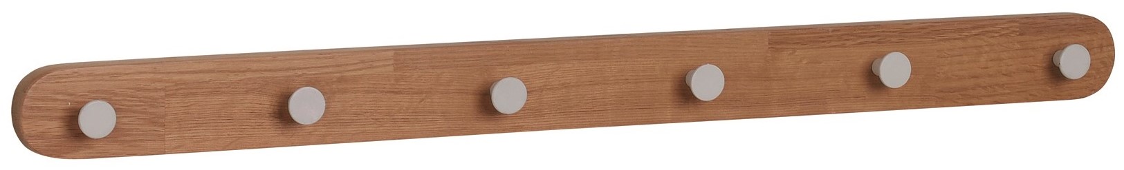 Wieszak ścienny drewniany 65x5 cm – obraz-1