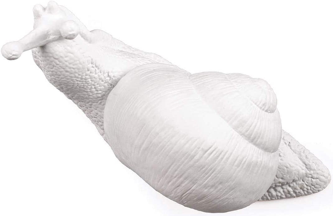 Wieszak Snail Awake 16 cm biały – obraz-1