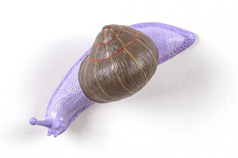 Wieszak Snail Awake 16 cm kolorowy – obraz-1