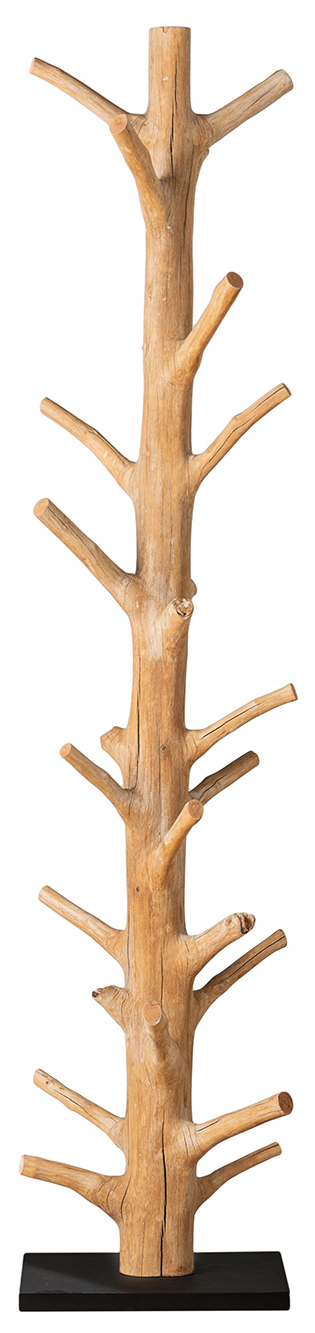 Wieszak stojący naturalny mangostan 170 cm w stylu nowoczesnym – grafika-1.