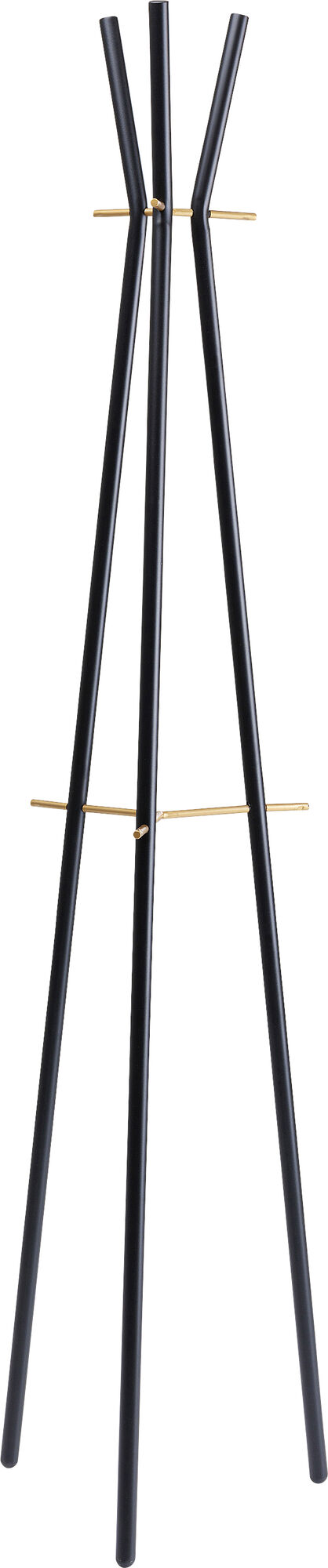 Wieszak stojący Thesus 190 cm czarny – obraz-1