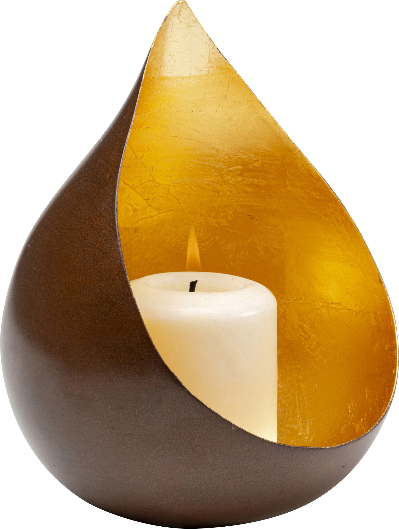 Candle Holder Uovo Drop 17cm – billede-1.