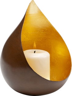 Portavelas Uovo Drop 17cm – Imagen-1.