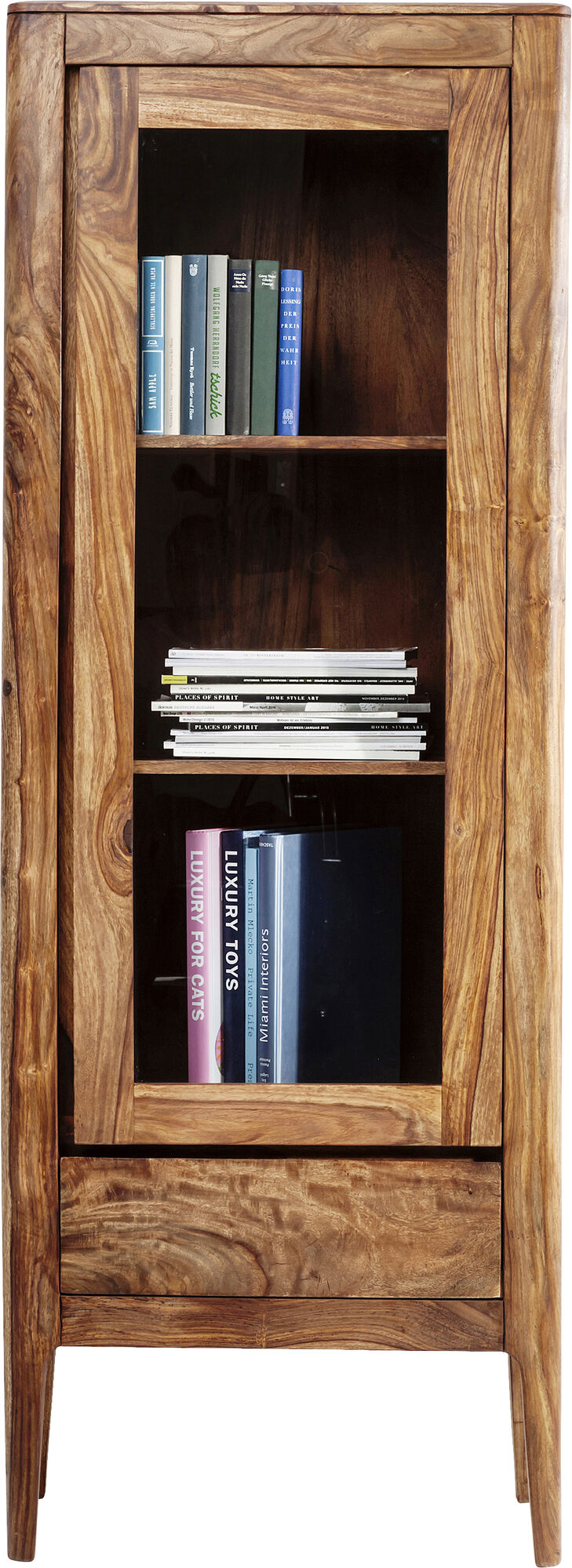 Witryna Brooklyn Nature 65x180 cm drewniana – obraz-1