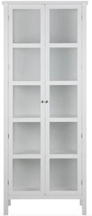 Witryna Eton 80x210 cm biała – obraz-1