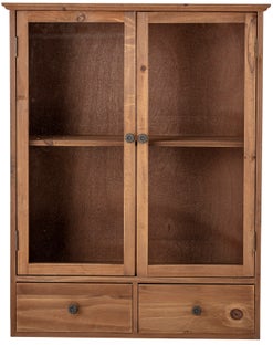 Witryna dwudrzwiowa drewniana 52x66cm – obraz-1