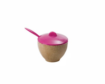 Захарница с капак и лъжичка – изображение-1