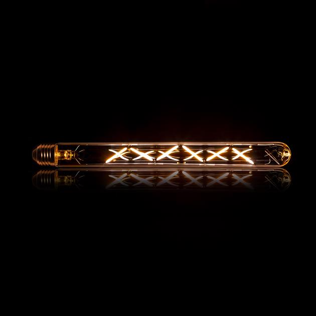 Żarówka LED [T32-L300] filament tube 30 cm - E27 4W 2100K 280lm ściemnialna – grafika-1.