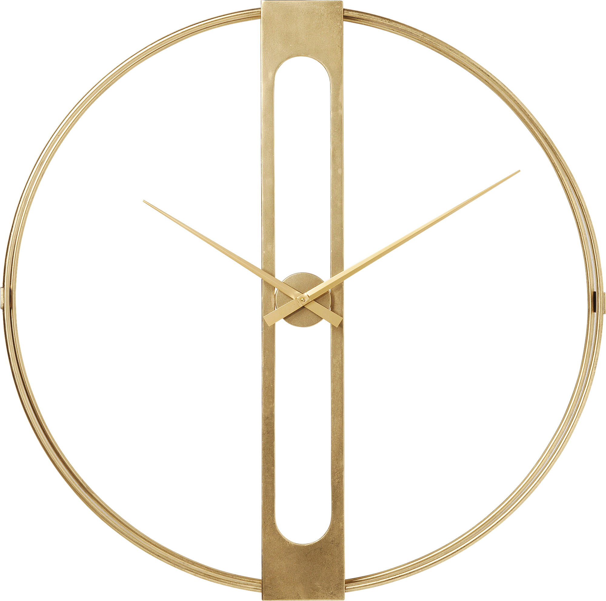 Reloj pared Clip oro Ø107cm – Imagen-1.