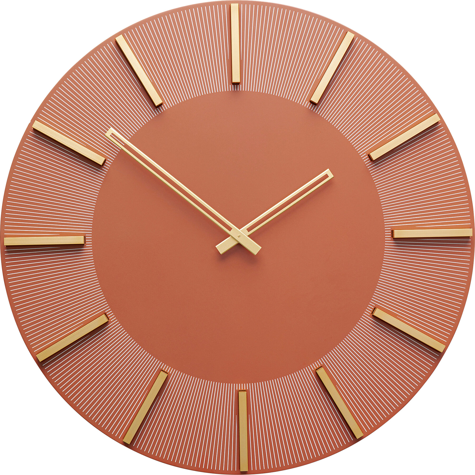 Reloj pared Charlie Rojo Ø50cm – Imagen-1.