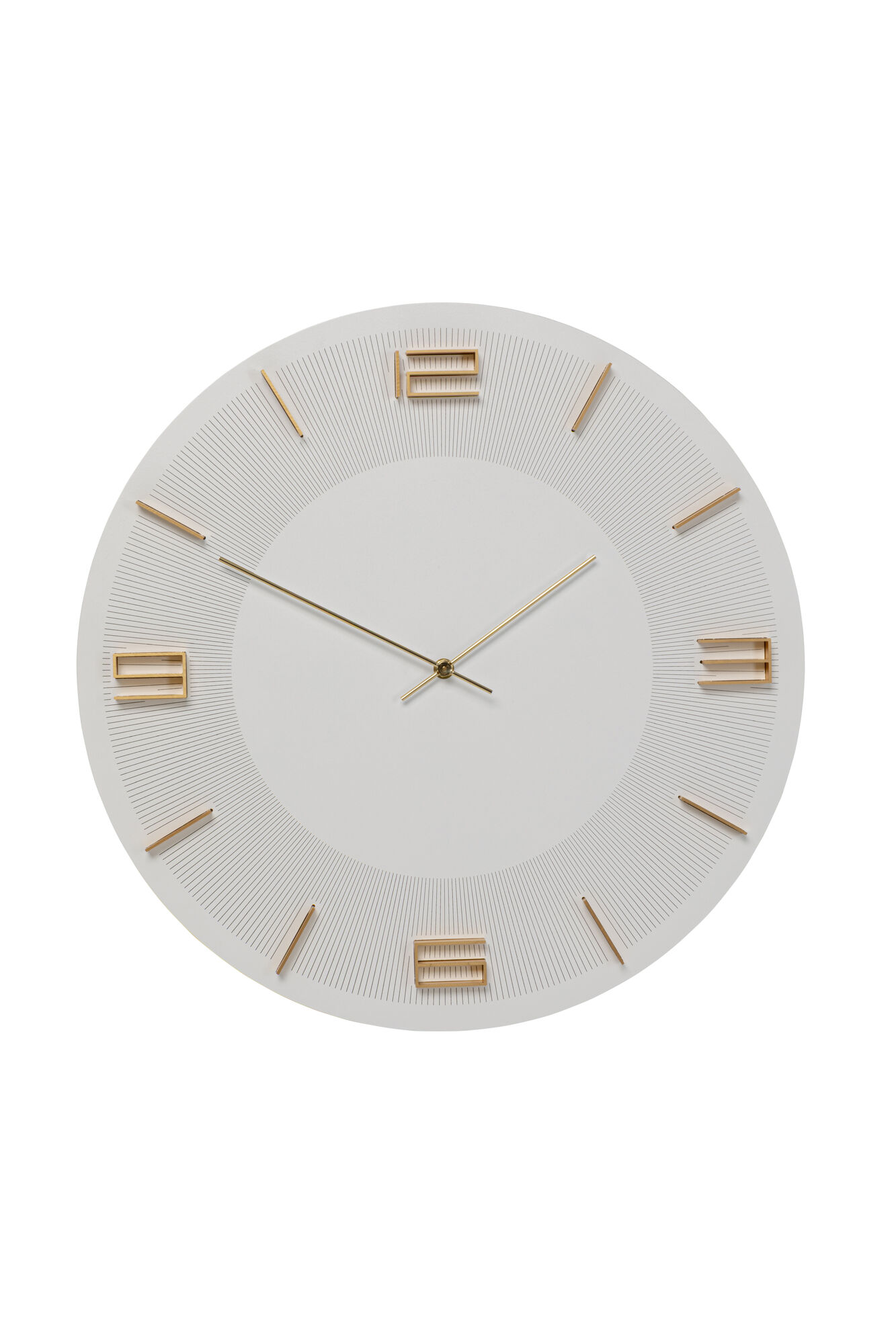 Reloj pared Leonardo blanco/oro – Imagen-1.