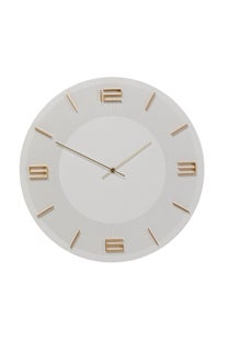 Reloj pared Leonardo blanco/oro – Imagen-1.