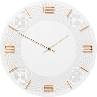 Reloj pared Leonardo blanco/oro – Imagen-1.
