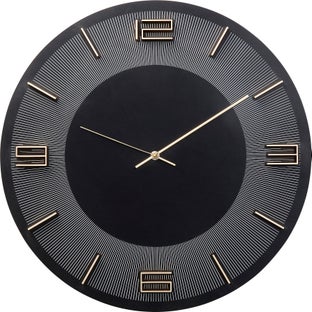 Sieninis laikrodis Leonardo Black/Gold 49 – paveikslėlis-1.
