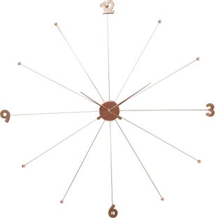Reloj pared Like Umbrella oro rosa – Imagen-1.