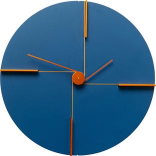 Ceas de perete Felice Albastru Ø30 cm – imagine-1.