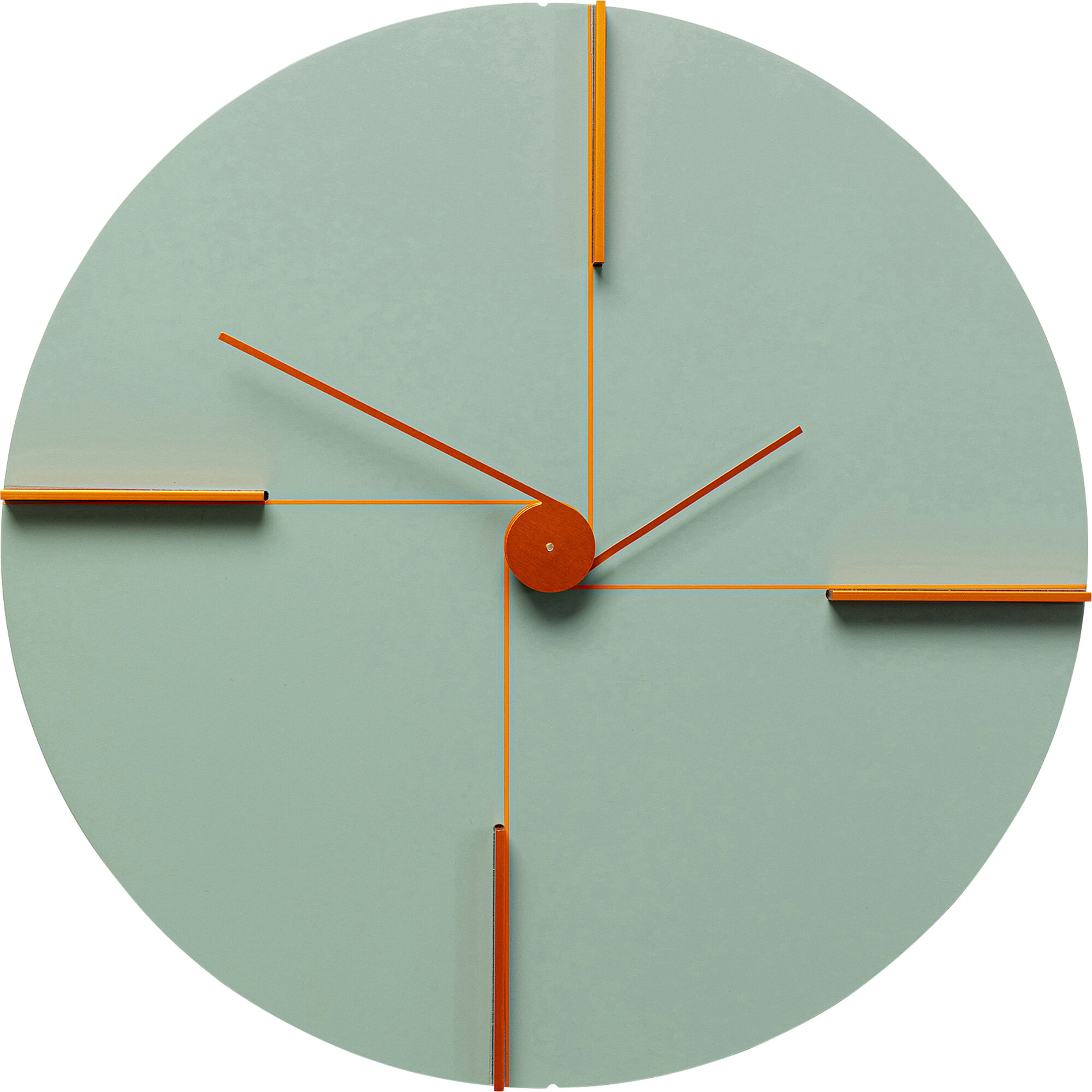 Reloj pared Felice Verde Ø30cm – Imagen-1.