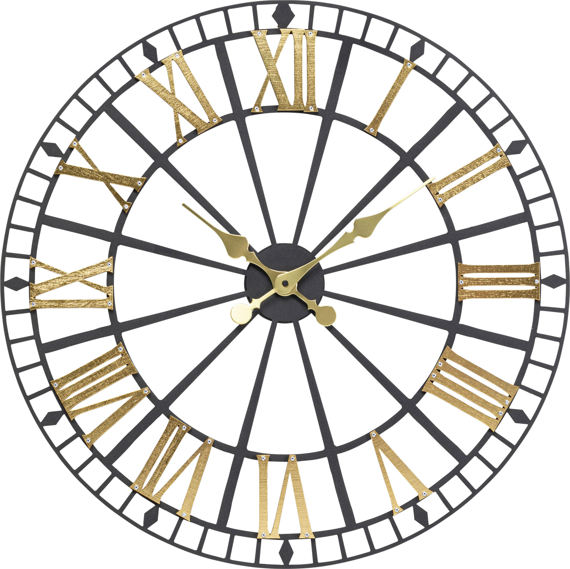 Ceas de perete Station Ø49cm – imagine-1.