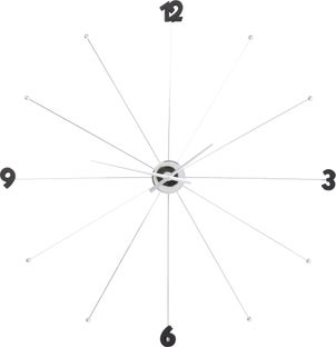 Reloj pared Like Umbrella cromo – Imagen-1.