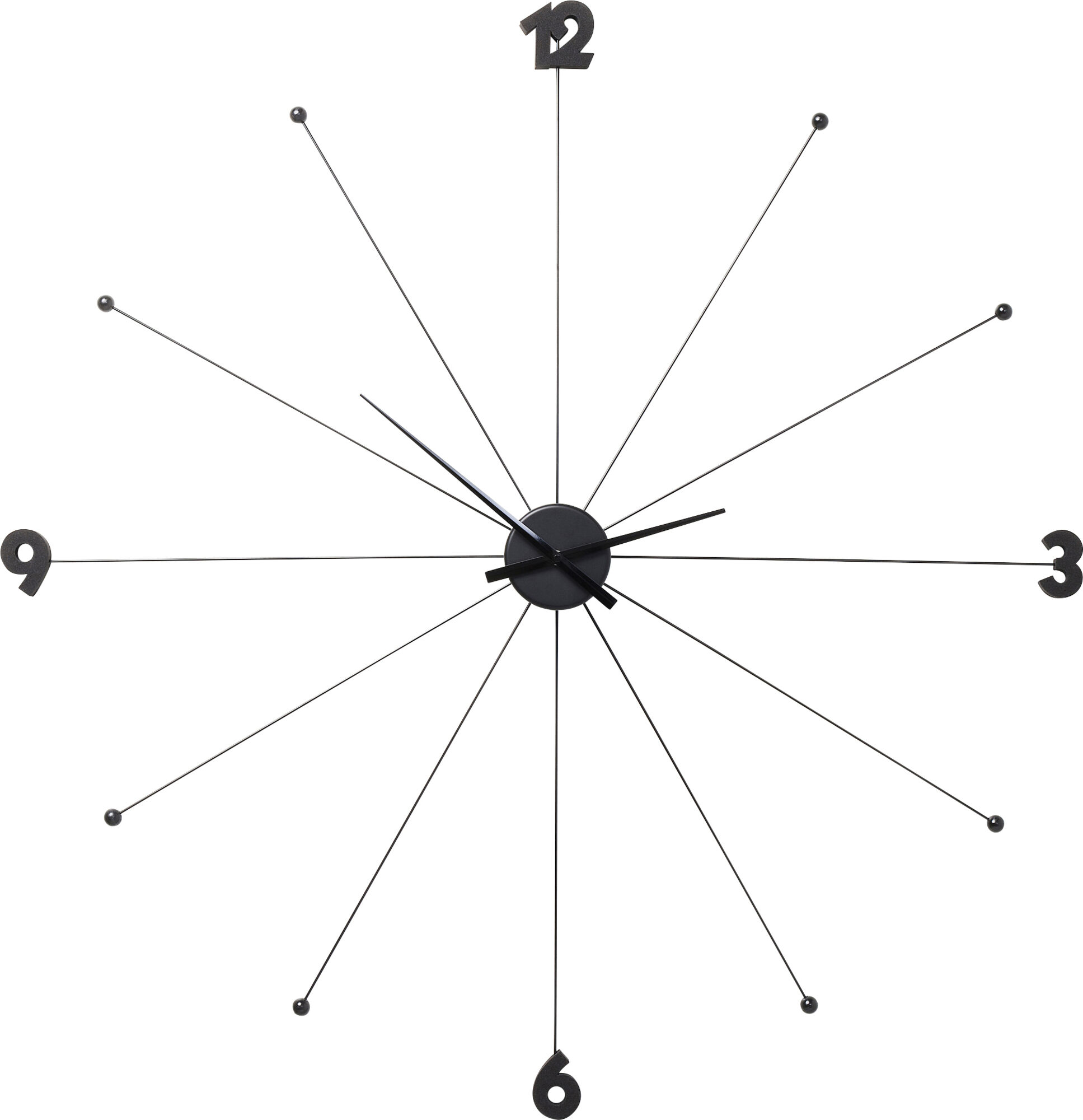 producto: Reloj pared Like Umbrella negro.