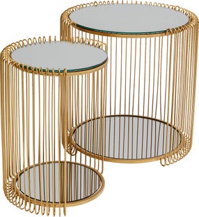 Pomoćni sto Wire Double mesing (2/Set) – slika-1.