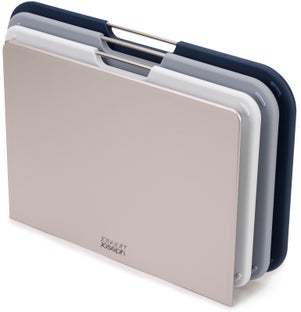 Zestaw trzech desek do krojenia M szary – obraz-1