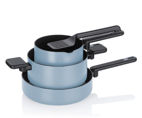 Zestaw 3 garnków 5el. dymny błękit Mira – grafika-1.