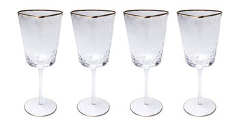 Hommage Vörösboros Pohár - 4 Db-os szett – kép-1.