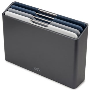 Zestaw czterech desek do krojenia z grafitowym stojakiem M – obraz-1