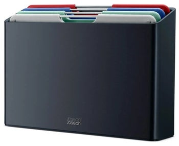 Zestaw desek do krojenia grafitowy 32x22 cm – obraz-1