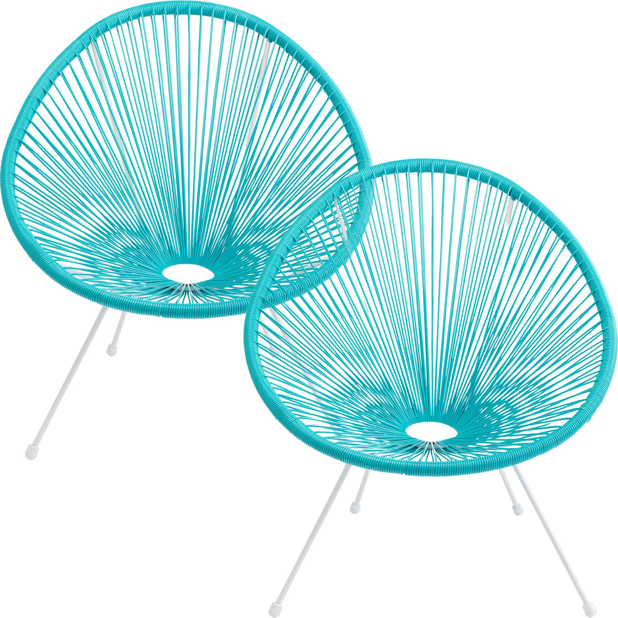 Fotelja Acapulco Turquoise 2/Set – slika-1.